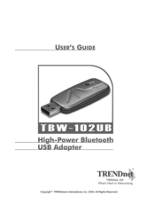 TRENDnet TBW-102UB User Guide