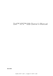 Dell XPS 630i Owner's Manual