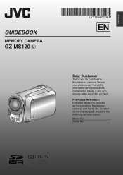 JVC GZMS120AUS Guide Book