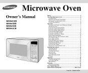 Samsung MW945WB User Manual Ver.1.0 (English)