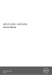 Dell XPS 13 9315 XPS 13 9315 / XPS 9315 Service Manual