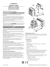 Garmin Reactor 40 Hydraulic Corepack with SmartPump v2 SmartPump Installation Instructions