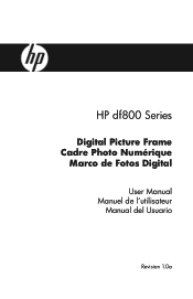 HP DF800B2 HP df800 Digital Picture Frame - User Manual