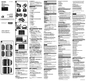 Sony ILCE-3000K Operating Instructions 1