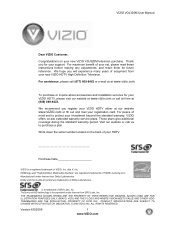 Vizio VOJ320M VOJ320M User Manual