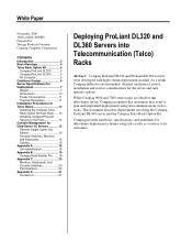 Compaq DL320 Deployment Guide