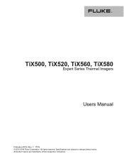Fluke TIX500 60HZ User Manual
