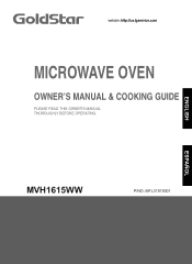 LG MVH1615WW Owner's Manual