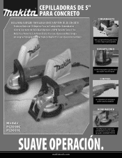 Makita PC5000C Flyer (Spanish)