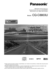Panasonic CQC8803U CQC8803U User Guide