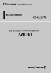Pioneer AVIC N1 Installation Manual