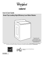 Whirlpool WTW8700EC Use & Care Guide
