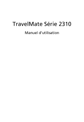 Acer TravelMate 2310 TravelMate 2310 User's Guide FR