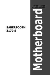 Asus SABERTOOTH Z170 S SABERTOOTH Z170 S Users manual English