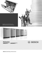 Bosch SHEM78Z55N Use and Care Manual
