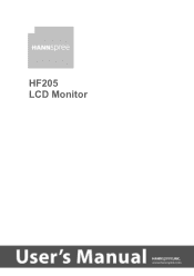 Hannspree HF205DPB User Manual