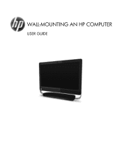 HP Omni 27-1058 Wall Mounting Guide