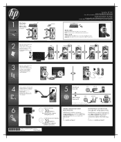 HP P6240f Setup Poster