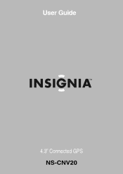 Insignia NS-CNV20 User Manual (English)
