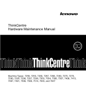Lenovo 7269D7U Hardware Maintenance Manual