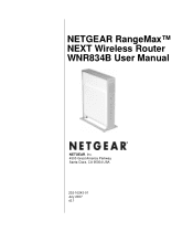 Netgear WNR834Bv2 WNR834Bv2 Reference Manual