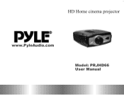 Pyle UPRJHD66 PRJHD66 Manual 1