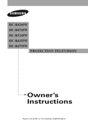 Samsung HC-R4355W User Manual (user Manual) (ver.1.0) (English)