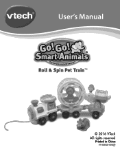 Vtech Go Go Smart Animals Roll & Spin Pet Train User Manual