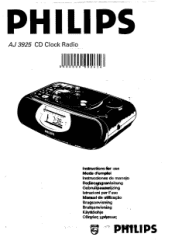 Magnavox AJ3925 User manual,  Swedish