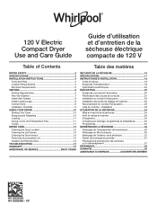 Whirlpool LDR3822P Owners Manual