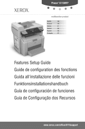 Xerox 6115MFP Features Setup Guide