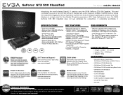 EVGA GeForce GTX 590 Classified PDF Spec Sheet