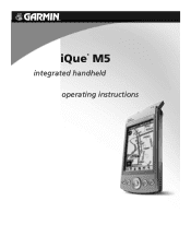 Garmin iQue M5 Operating Instructions