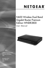 Netgear WNDR3800 User Manual