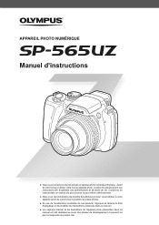 Olympus SP-565 UZ SP-565UZ Manuel d'instructions (Français)