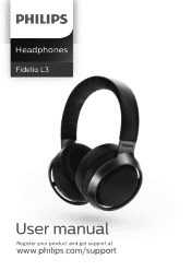 Philips L3/00 User manual