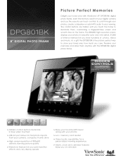 ViewSonic DPG801BK DPG801BK Spec Sheet