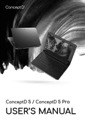 Acer ConceptD CN515-71 User Manual