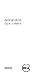 Dell Vostro 3750 Owners Manual