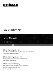 Edimax EW-7438RPn Air User Manual