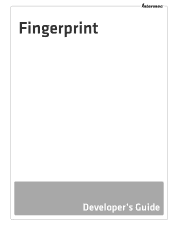 Intermec PC43d Fingerprint Developer's Guide (PC23d, PC43d/t, PM23c, PM43, PM43c)