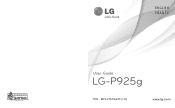 LG P925 User Guide