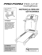 ProForm 760 Air Treadmill Polish Manual