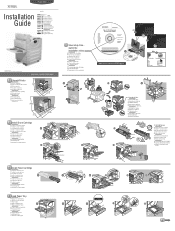 Xerox 5550DN Installation Guide (English)