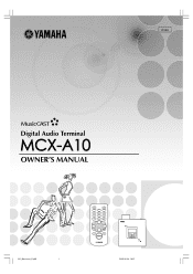 Yamaha MCX 1000 Owners Manual