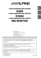 Alpine X308U Owners Manual English