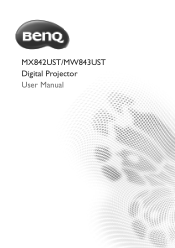BenQ BenQ MW843UST Full HD 3D Projector User Manual