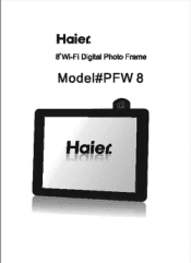Haier PFW8 User Guide