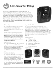 HP f500g Product Information
