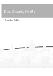 Kyocera TASKalfa 5551ci Data Security Kit (E) Operation Guide Rev-4 2013.1